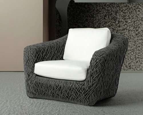 01 Palecek Carter mobile Swivel Lounge Chair