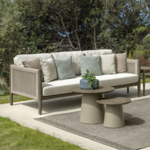 01 Talenti Dolcevita Teak 3 steater Sofa