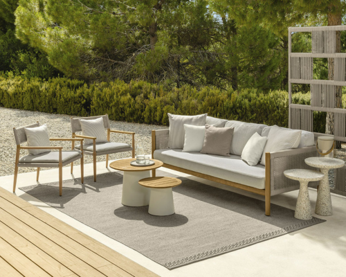 01 Talenti Dolcevita Teak slider mobile Sofa 3 seats lounge armchair D45 Coffe table D60 Coffee Table 01 Talenti Dolcevita Teak slider mobile Sofa 3 seats lounge armchair D45 Coffe table D60 Coffee Table