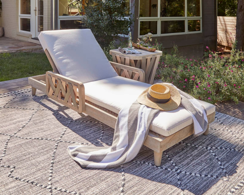 02 Palecek Boca slider mobile lounger side table 02 Palecek Boca slider mobile lounger side table