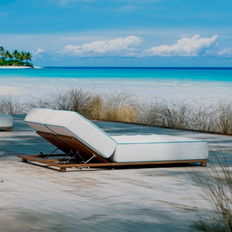 Tuuci Marbella Double Chaise Sun Lounge