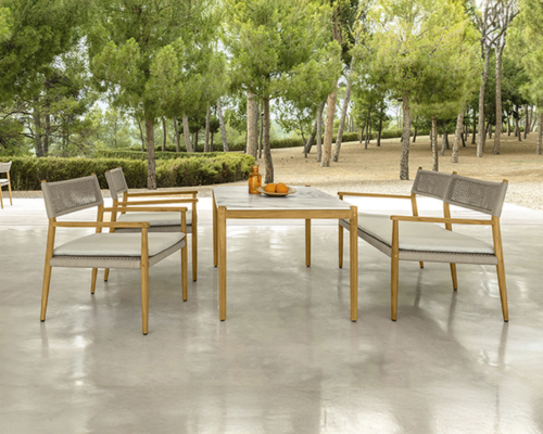 03 Talenti Dolcevita Teak slider mobile Dining Set 1 03 Talenti Dolcevita Teak slider mobile Dining Set 1