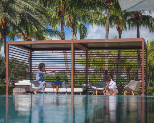 Tuuci Pergolas Solanox M1 Plus Rectangular Combined Modules Double