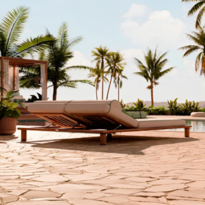 Tuuci Double Chaise Marquesa Sun Lounger