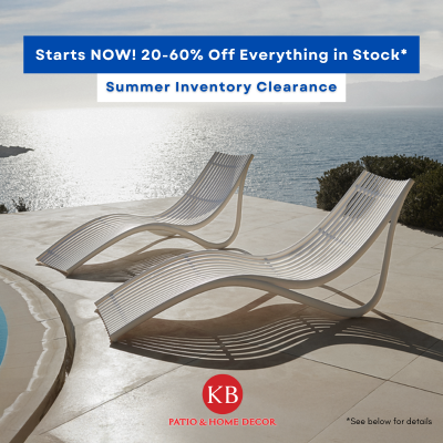 KB Patio Florida Summer Inventory Clearance Vodom Ibiza
