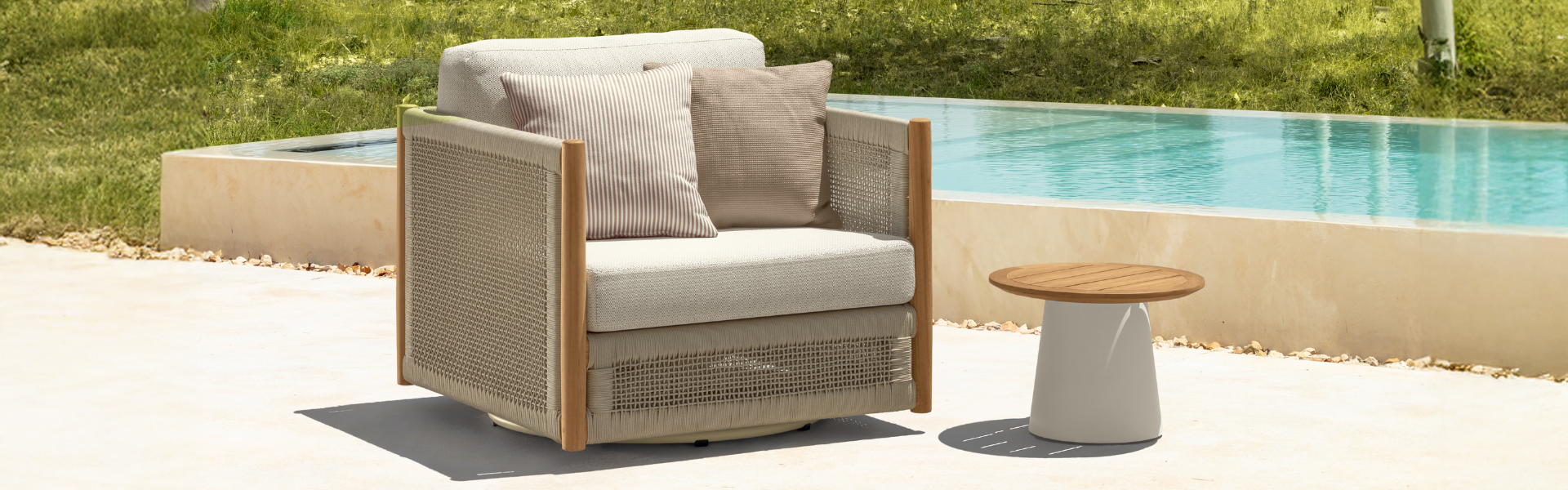 06 Talenti Dolcevita Teak slider desktop swivel living armchair D45 coffee table (1) 06 Talenti Dolcevita Teak slider desktop swivel living armchair D45 coffee table (1)