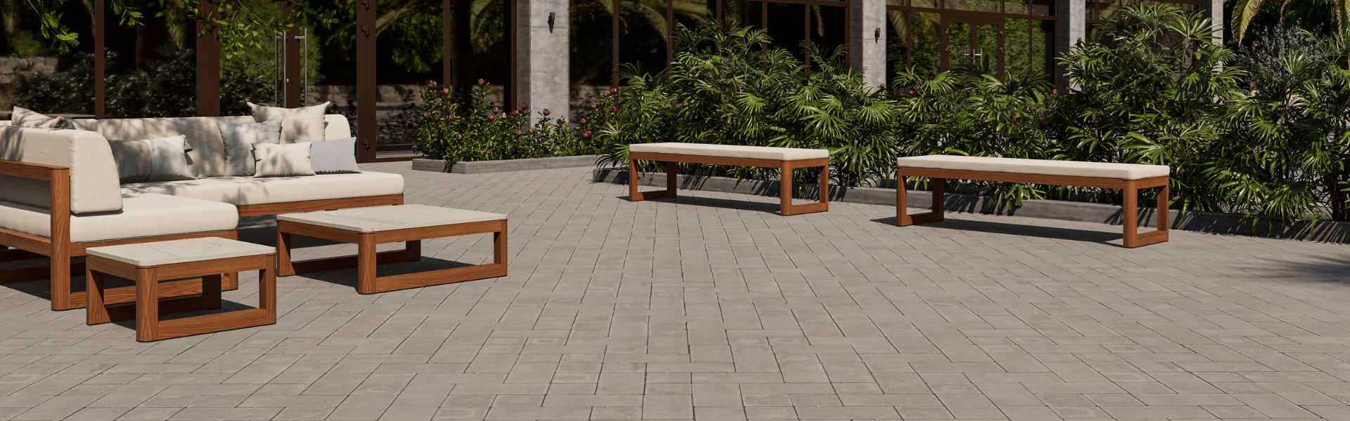 06 Tuuci Furniture slider desktop Sola sectional and bench