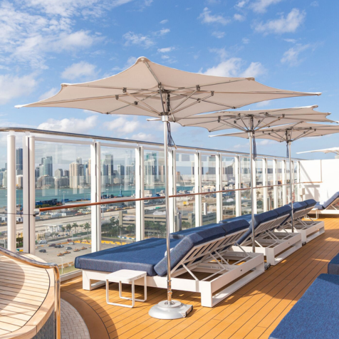 08 Tuuci Umbrellas Ocean Master M1 Central Pole Zero Horizon Octagon