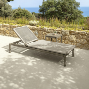 09 Talenti Dolcevita Teak Sunbed side table