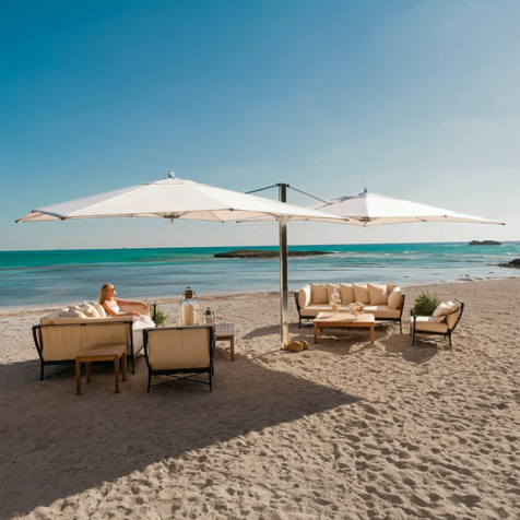 09 Tuuci Umbrellas Ocean Master Max Cantilever Dual Octagon