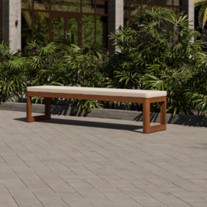 12 Tuuci Furniture Sola Bench with Cushion