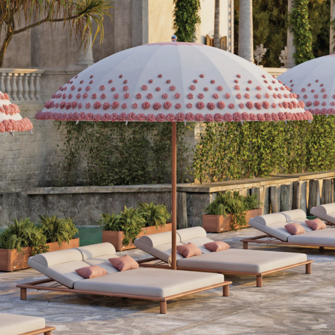 Tuuci Ocean Master Max Central Pole Bolero Ombre Blossom Umbrella