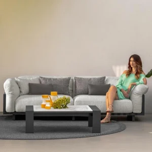 Talenti Argo Aluminum 3-Seater Sofa