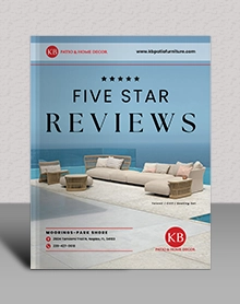 5 Star Reviews Flipbook Cover - Moorings-Park Shore Store, Naples, Florida