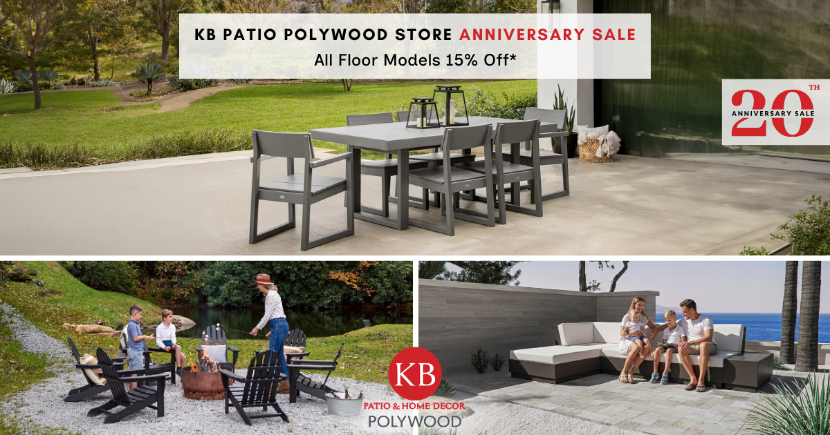 Blog KBP 25 03 Pwood Store 20th Anniversary Sale Collage Edge Elevate Classic Adirondack