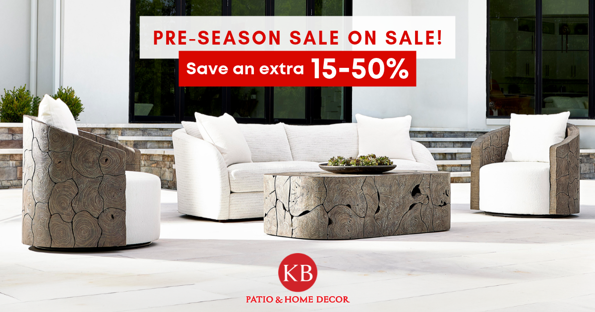 Why Wait for Black Friday? KB Patio’s Sale on Sale Starts Now!