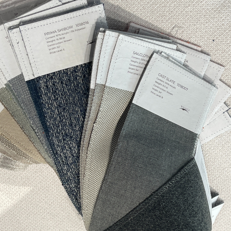 Tuuci Furniture Customization Fabrics. KB Outdoor Furniture & Home Decor.