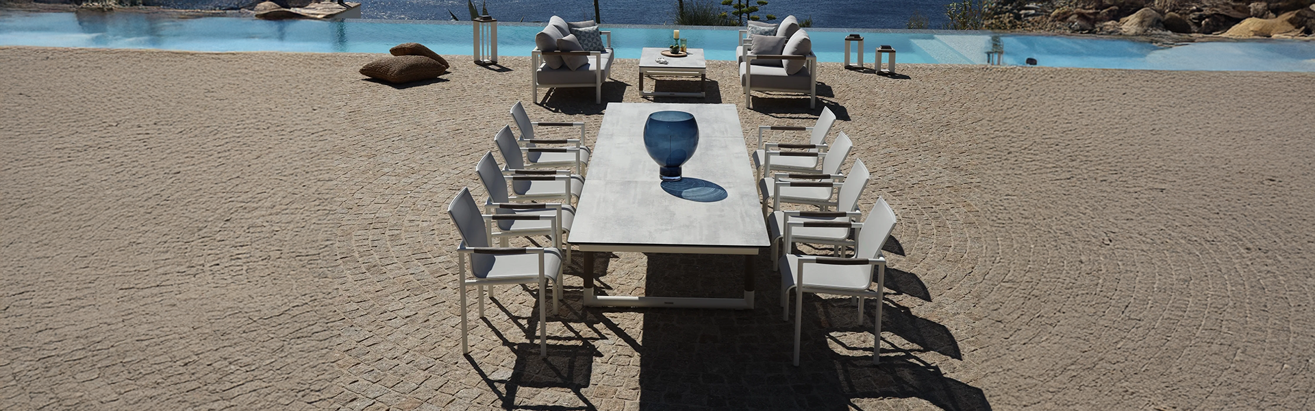 Les Jardins Bastingage slider desktop 03 dining set Les Jardins Bastingage slider desktop 03 dining set