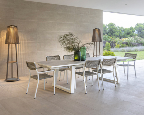 Les Jardins Rancho slider mobile 03 Chair and armchair stackable