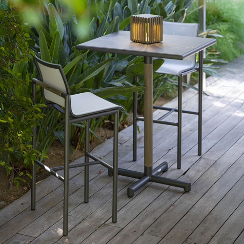 Les Jardins Bastingage 02 Table high Dining