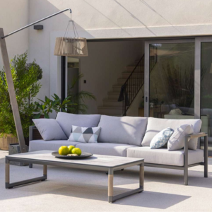 Les Jardins Bastingage 03 SpaceGrey sofa low table