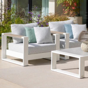 Les Jardins Rancho 03 Armchair Coffee Table rectangular medium