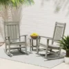 polywood porch rockers 03 estate 3 piece rocking chair set pws471 1