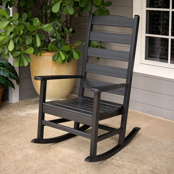 polywood porch rockers 24 shaker porch rocking chair r114