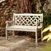 polywood sgb 01 benches chinoiserie 48 garden mstgb481 sand