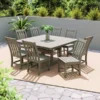 polywood vineyard 02 dining set square 9 piece pws406 1